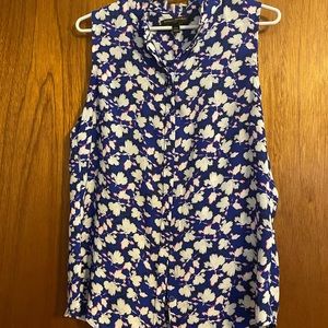 Banana Republic petite small sleeveless blouse